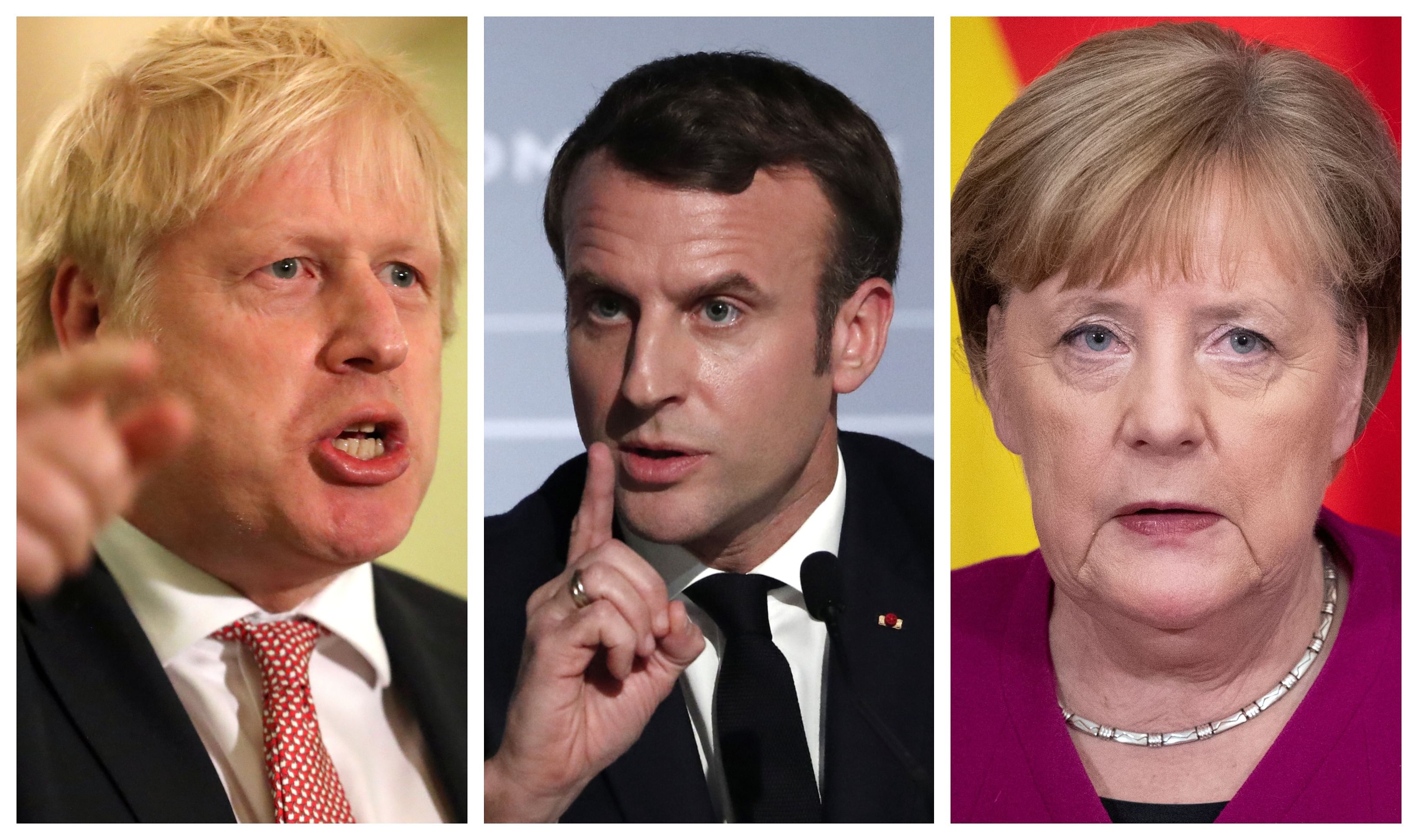 The three powers will inform the European Union on Tuesday they plan to trigger the mechanism. (Agencies Photos)