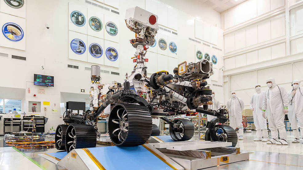 Mars 2020 rover. (Photo credit: NASA twitter)