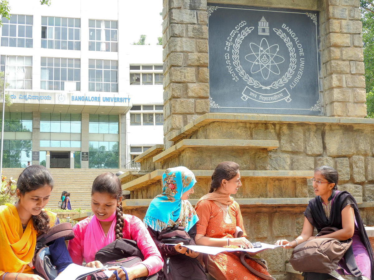 Bangalore University had not met the conditions set forth by the UGC for the distance education courses. DH file photo
