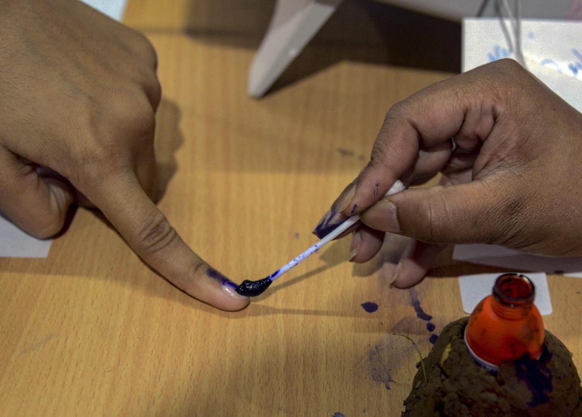 The polling will be held from 8 AM to 5 PM. Representative image: PTI