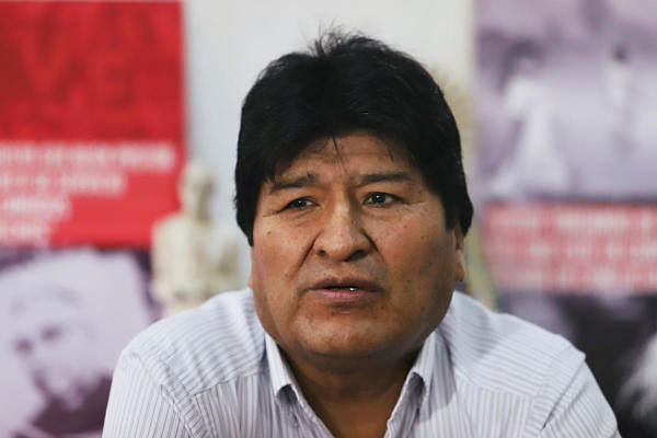 Former Bolivia president Evo Morales. (Reuters Photo)