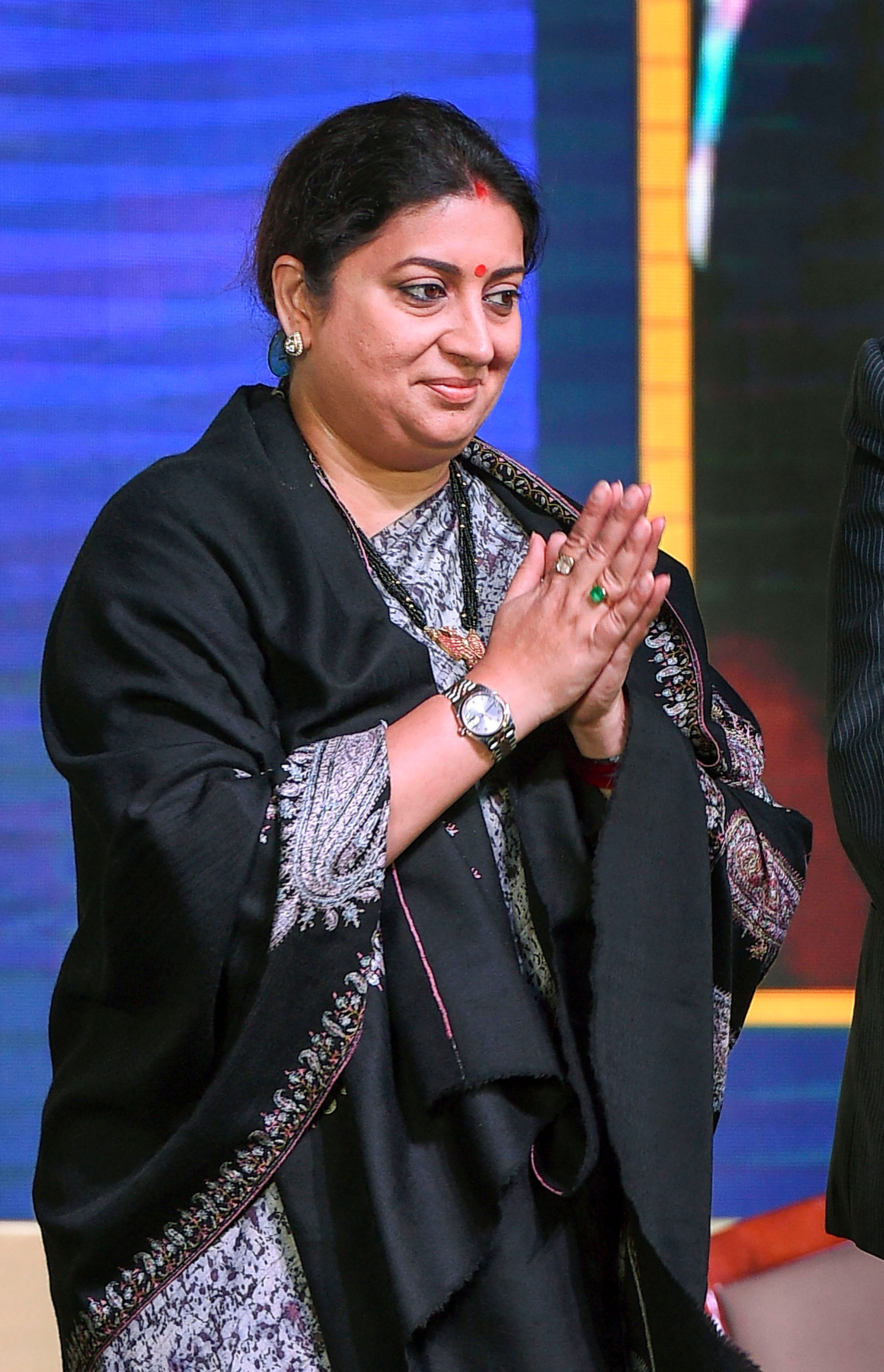 The minister noted that for too long women have shared their success while a man very proudly says that he has succeeded because he is talented. (PTI Photo)