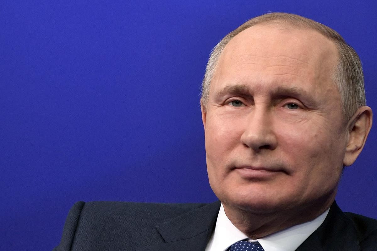 Russian President President Vladimir Putin (AFP Photo)
