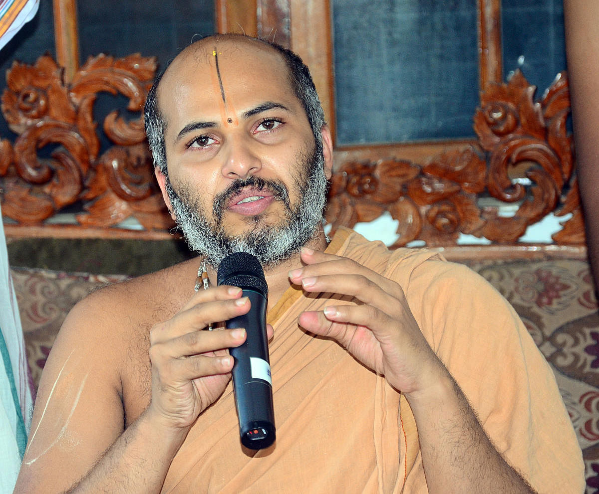 Admar Mutt junior seer Eshapriya Theertha Swami