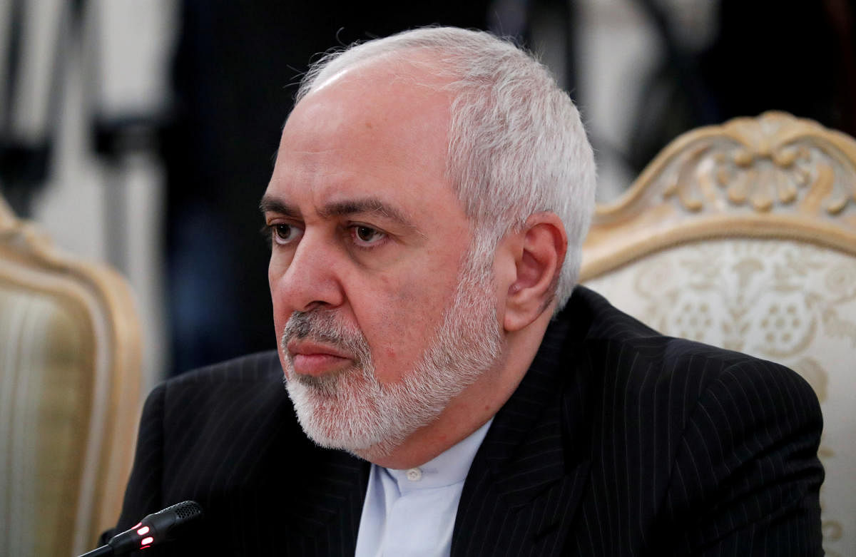 Iran's foreign minister Mohammad Javad Zarif spoke a day after Britain, France and Germany formally accused Iran of violating the terms of that agreement, a move that could eventually lead to the reimposing of U.N. sanctions. Credit: Reuters