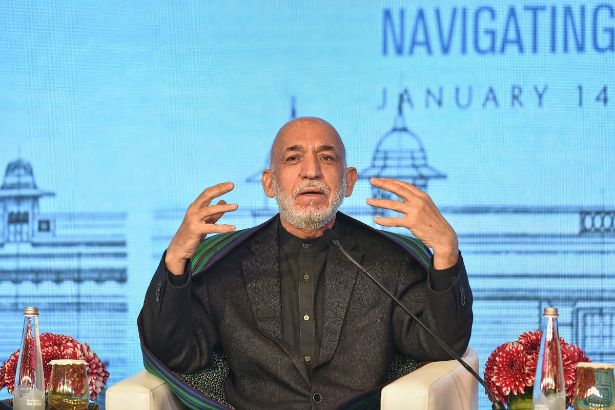 Former Afghan President Hamid Karzai (PTI Photo)