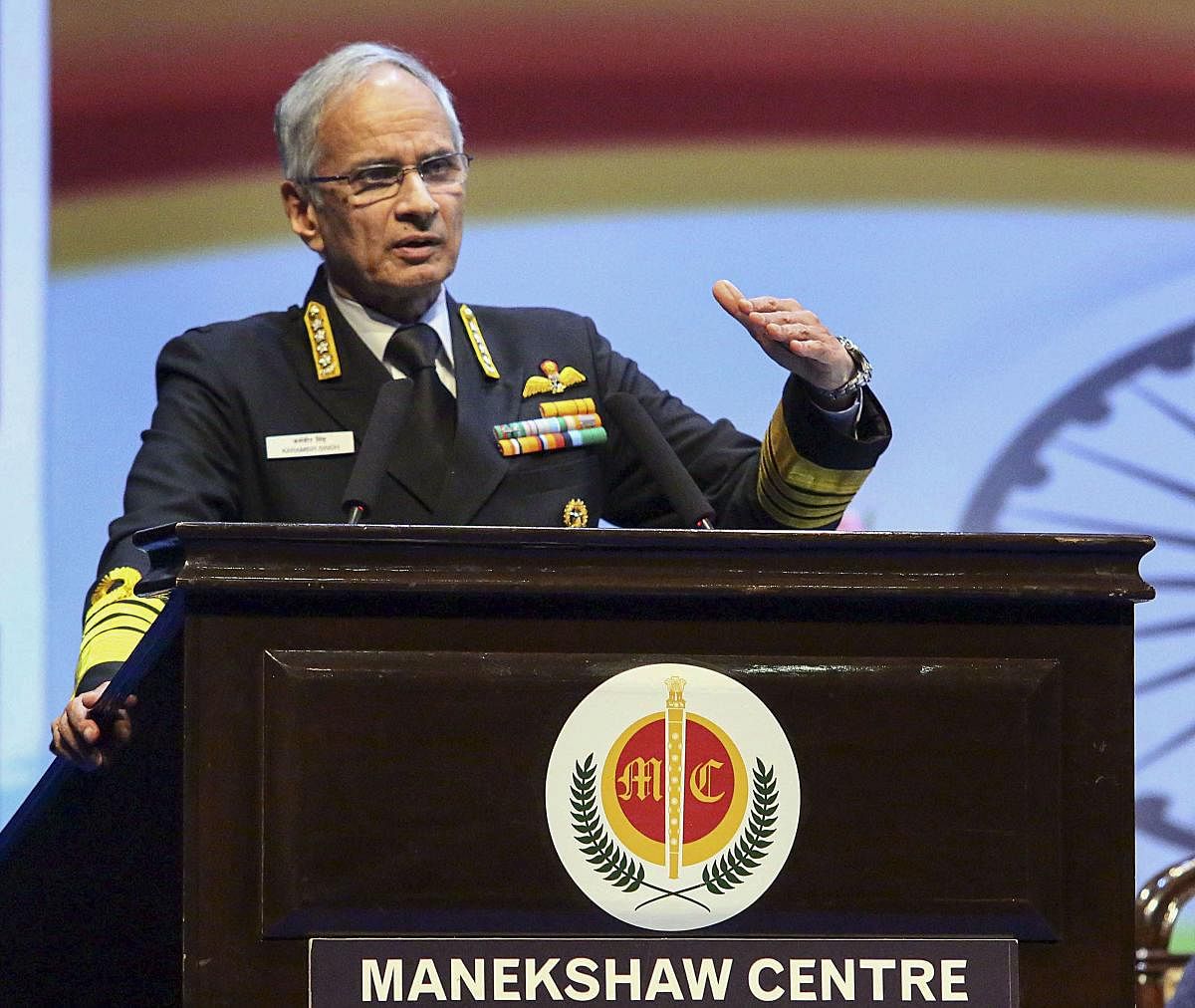 Navy chief Admiral Karambir Singh (PTI Photo)