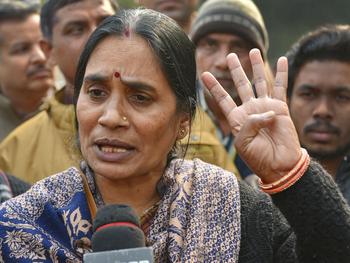 Asha Devi, mother of the 2012 Delhi gangrape victim (PTI File Photo)