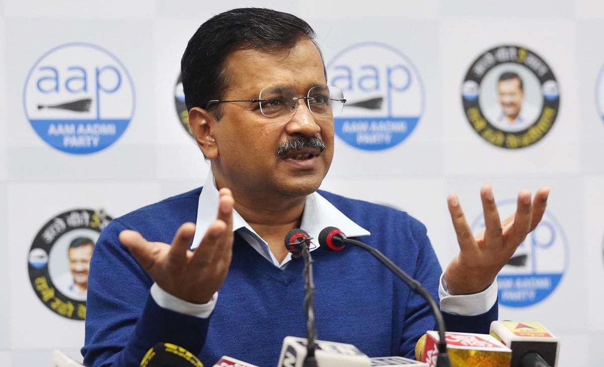 Delhi Chief Minister AAP convenor Arvind Kejriwal (PTI Photo)