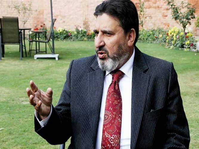 Former PDP leader and ex-finance minister of Jammu and Kashmir, Altaf Bukhari. (File Photo)