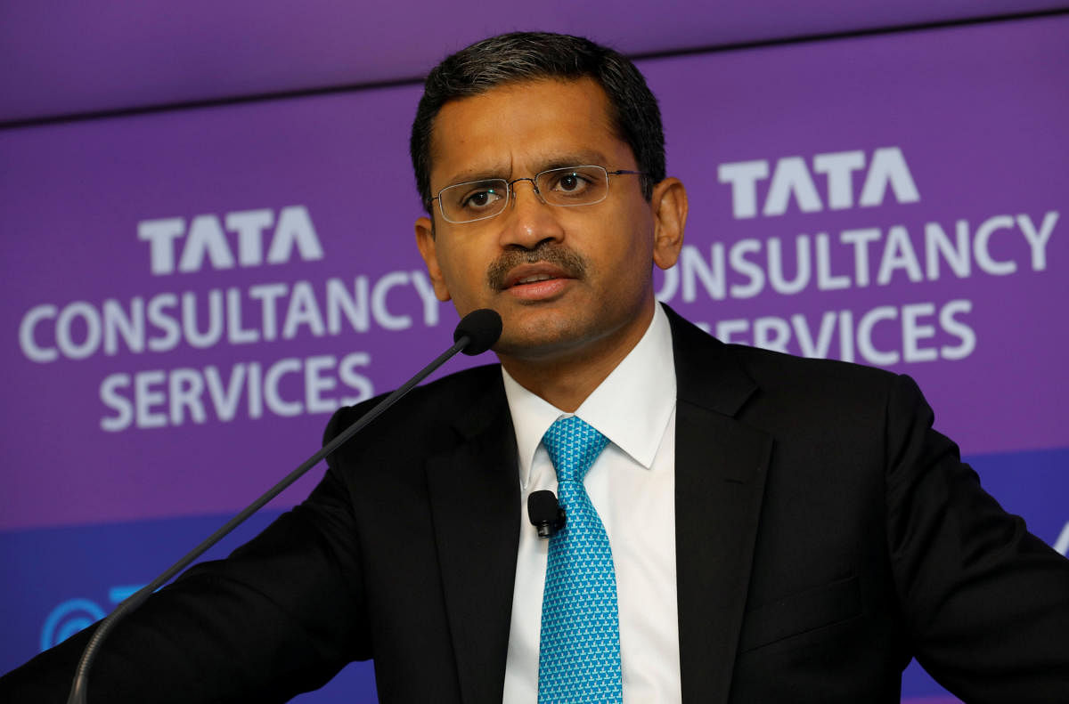  Tata Consultancy Services (TCS) Chief Executive Officer Rajesh Gopinathan . (reuters Photo)
