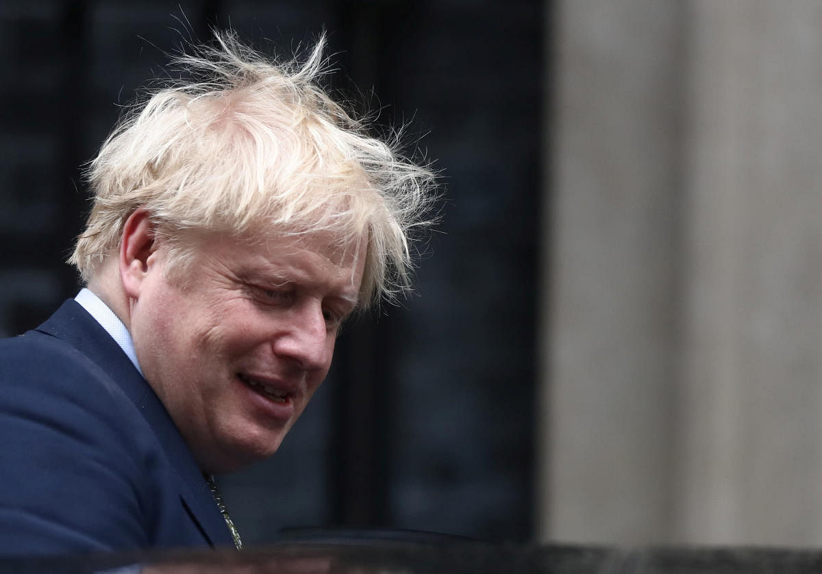 Britain's Prime Minister Boris Johnson (AFP Photo)