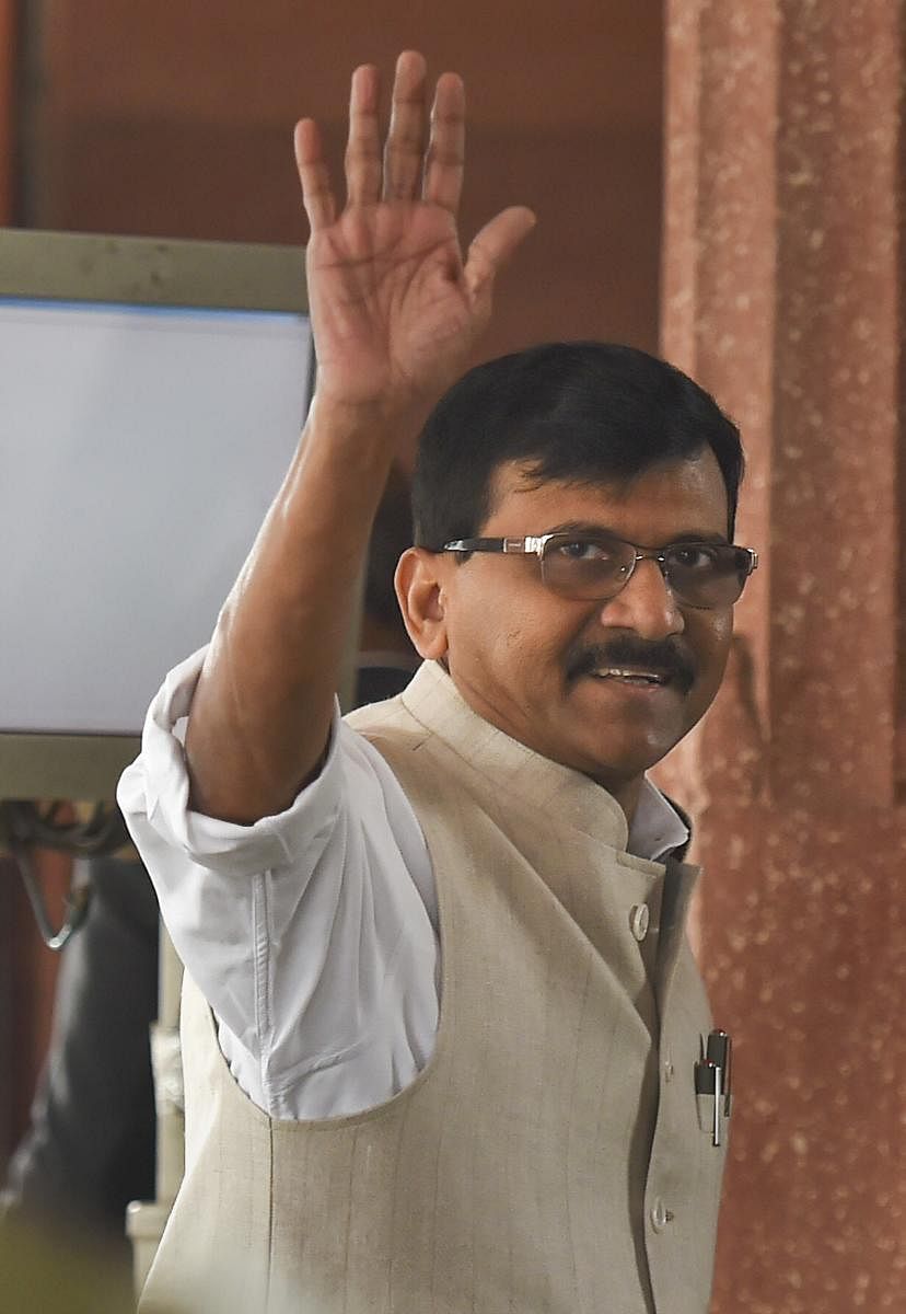 The Congress responded to the controversial remarks made by Shiv Sena MP Sanjay Raut (PTI Photo)
