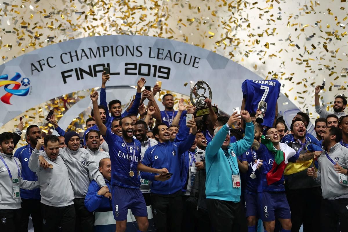 Last year's AFC Champion's League finals were held in Tehran but the future doesn't look so bright. (AFP Photo)