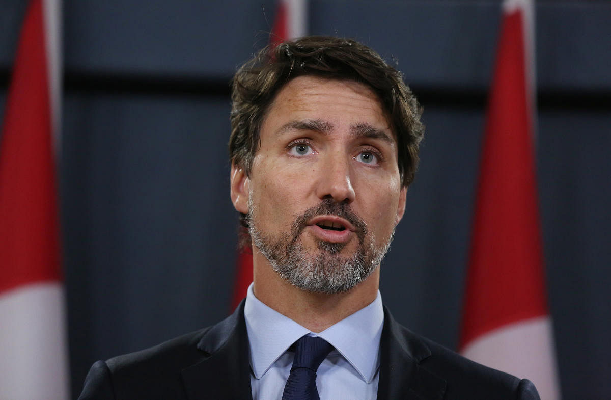 Canadian Prime Minister Justin Trudeau. (AFP Photo)