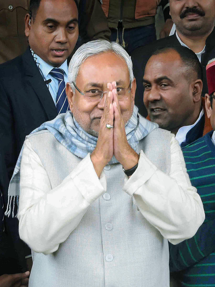 Amid speculation about whether Nitish Kumar jumps the NDA ship, Union Home Minister Amit Shah had last week announced that the NDA would be fighting Bihar polls under his leadership. (PTI photo)