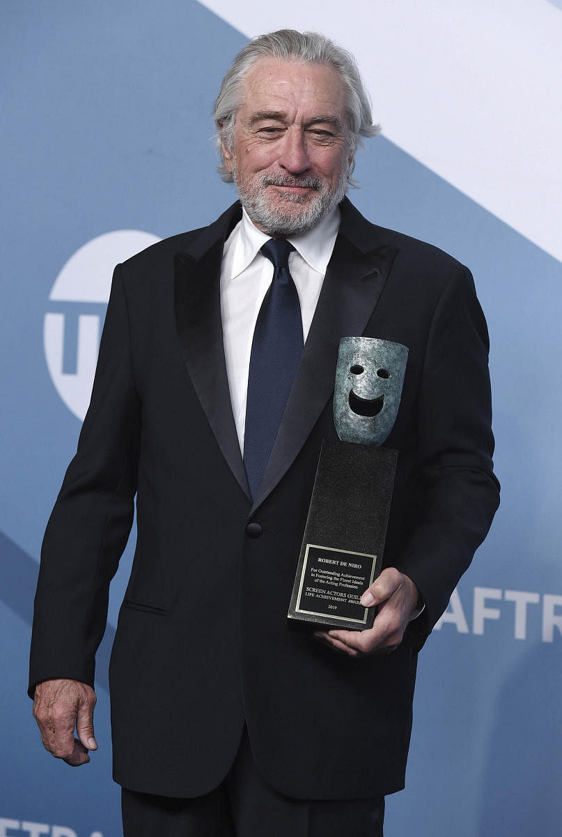 Robert De Niro was recently seen in The Irishman. (Credit: AP photo/ Jordan Stauss)