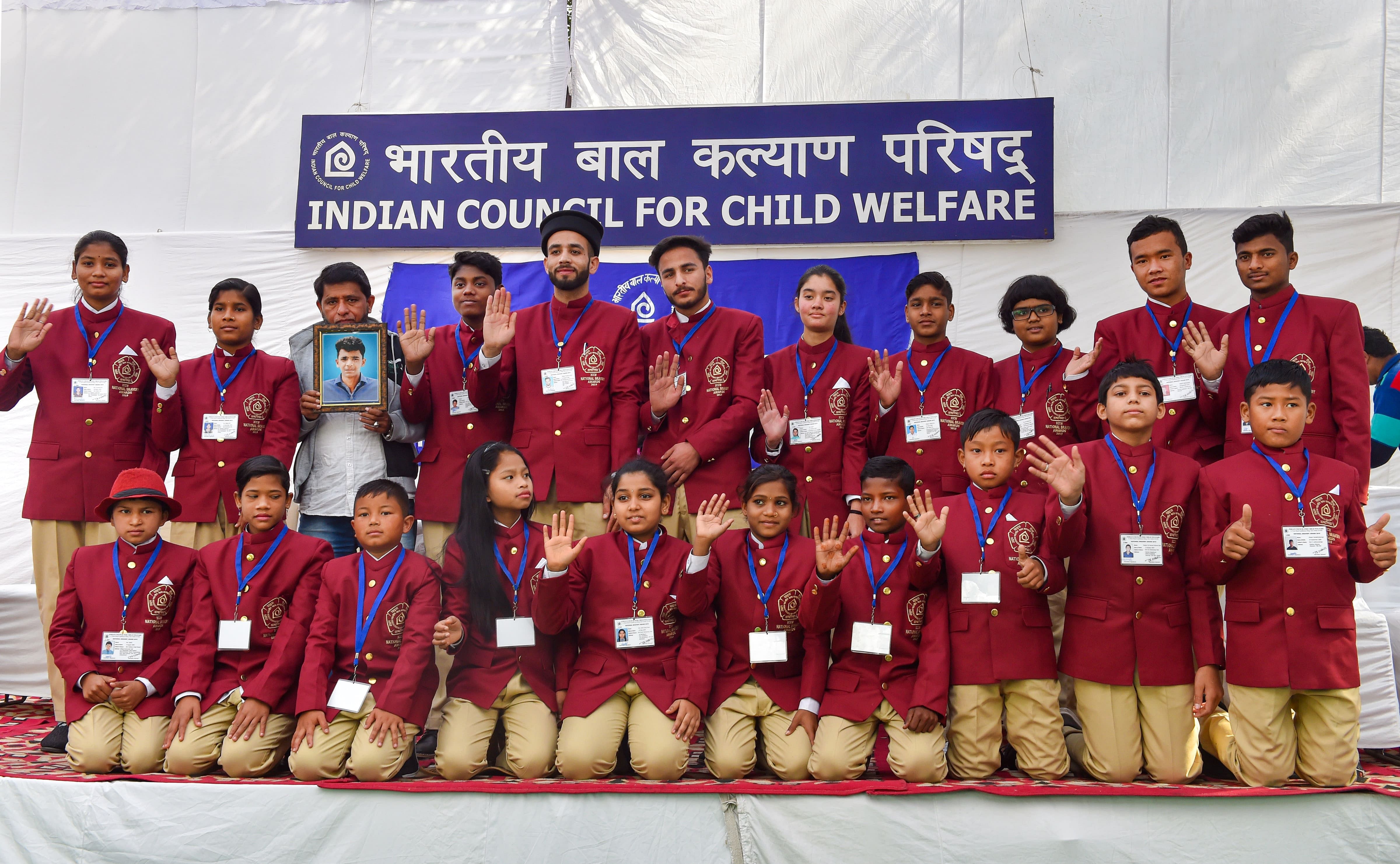 Besides these three brave children, 19 other kids from various states received the award. (PTI Photo)