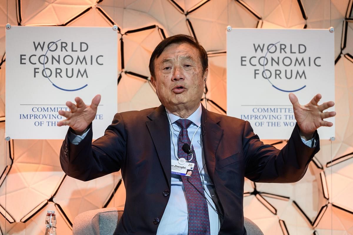 Huawei CEO Ren Zhengfei. (AFP photo)