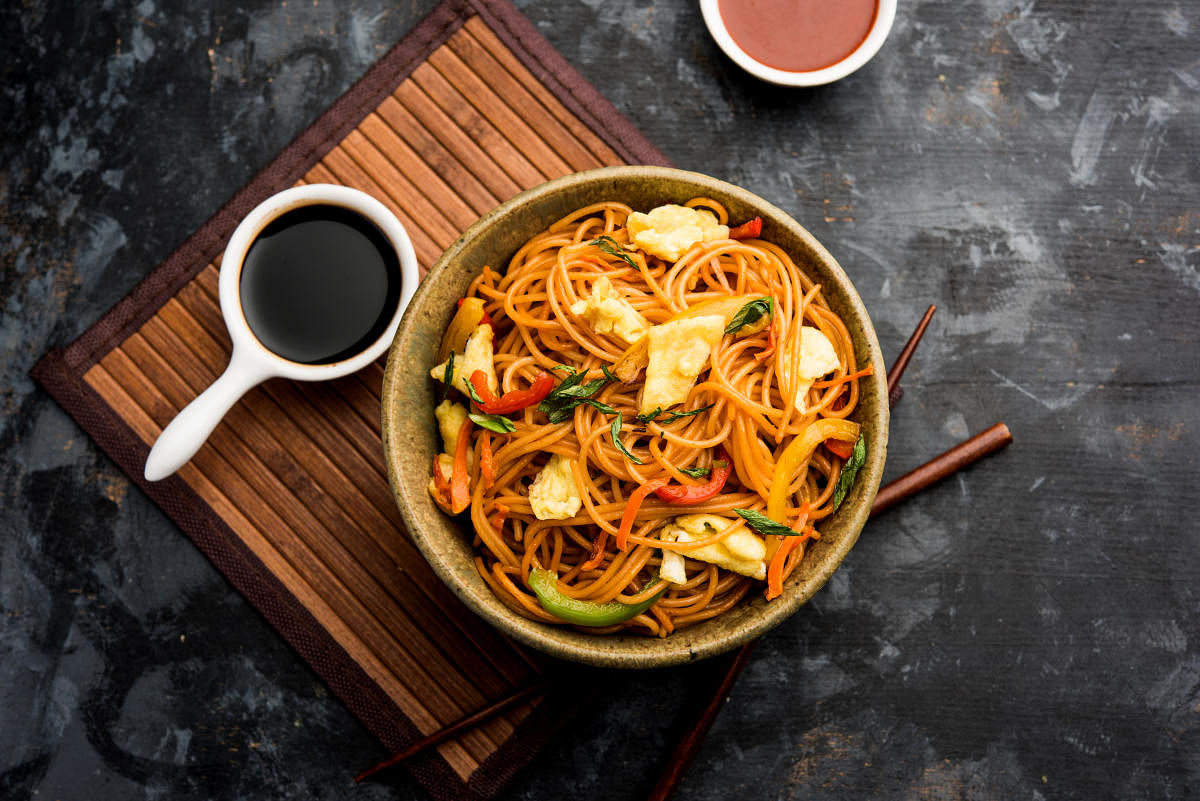 Chicken Schezwan Noodles