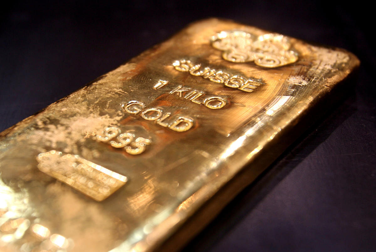 A one-kilo gold bar (Reuters Photo)