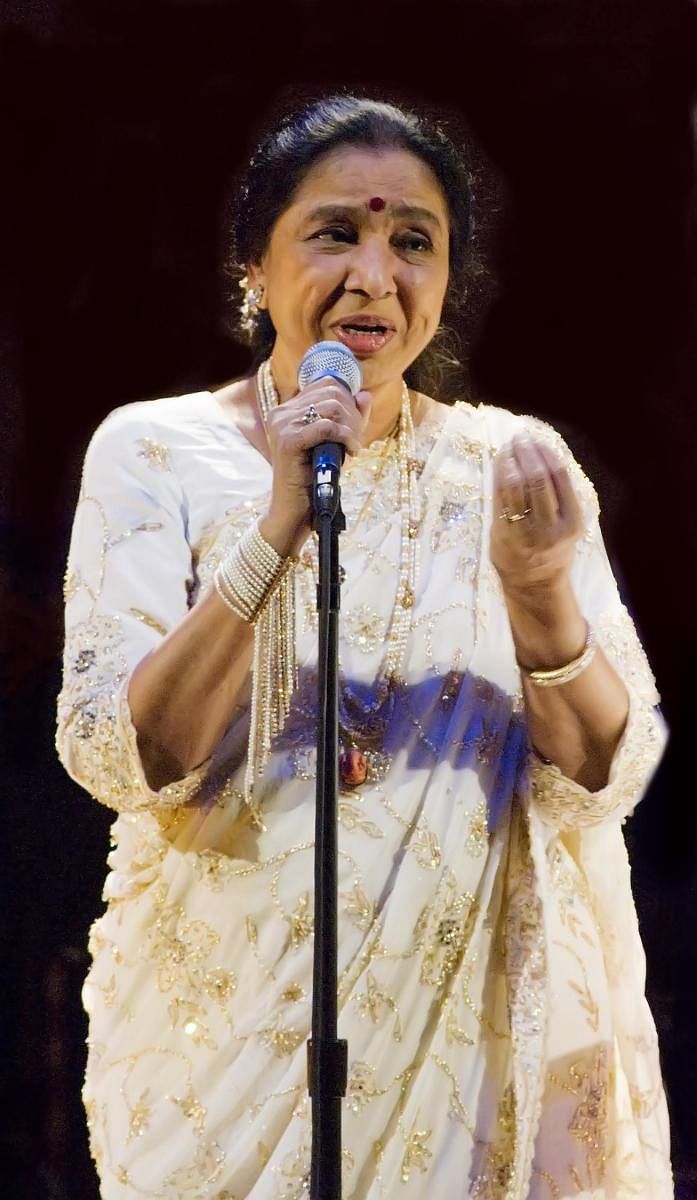 Asha Bhosle has recorded over 12,000songs in a career spanning 77 years.