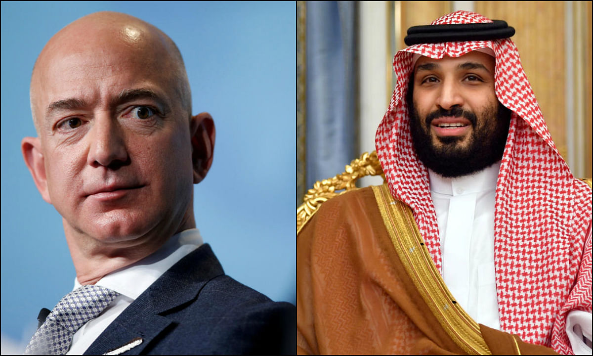 The billionaire's phone was hacked in 2018 after receiving a WhatsApp message that had been sent from the personal account of Saudi's crown prince Mohammed bin Salman, the report said. (Reuters Photos)