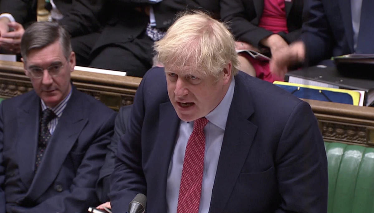  Prime Minister Boris Johnson. (Reuters photo)