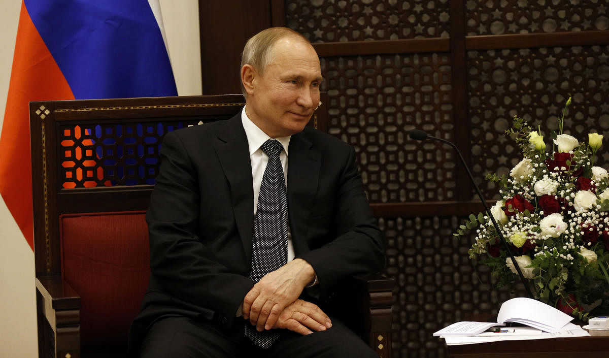 Russian President Vladimir Putin (Reuters Photo)