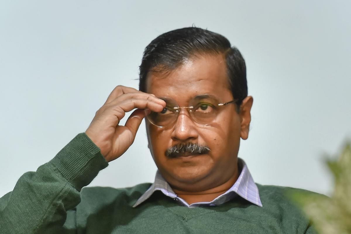 The cash and fixed deposits of Delhi chief minister Arvind Kejriwal increased from Rs 2.26 lakh in 2015 to Rs 9.65 lakh in 2020. (PTI File Photo)