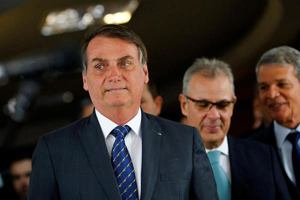 Brazil's President Jair Bolsonaro. (Reuters Photo)