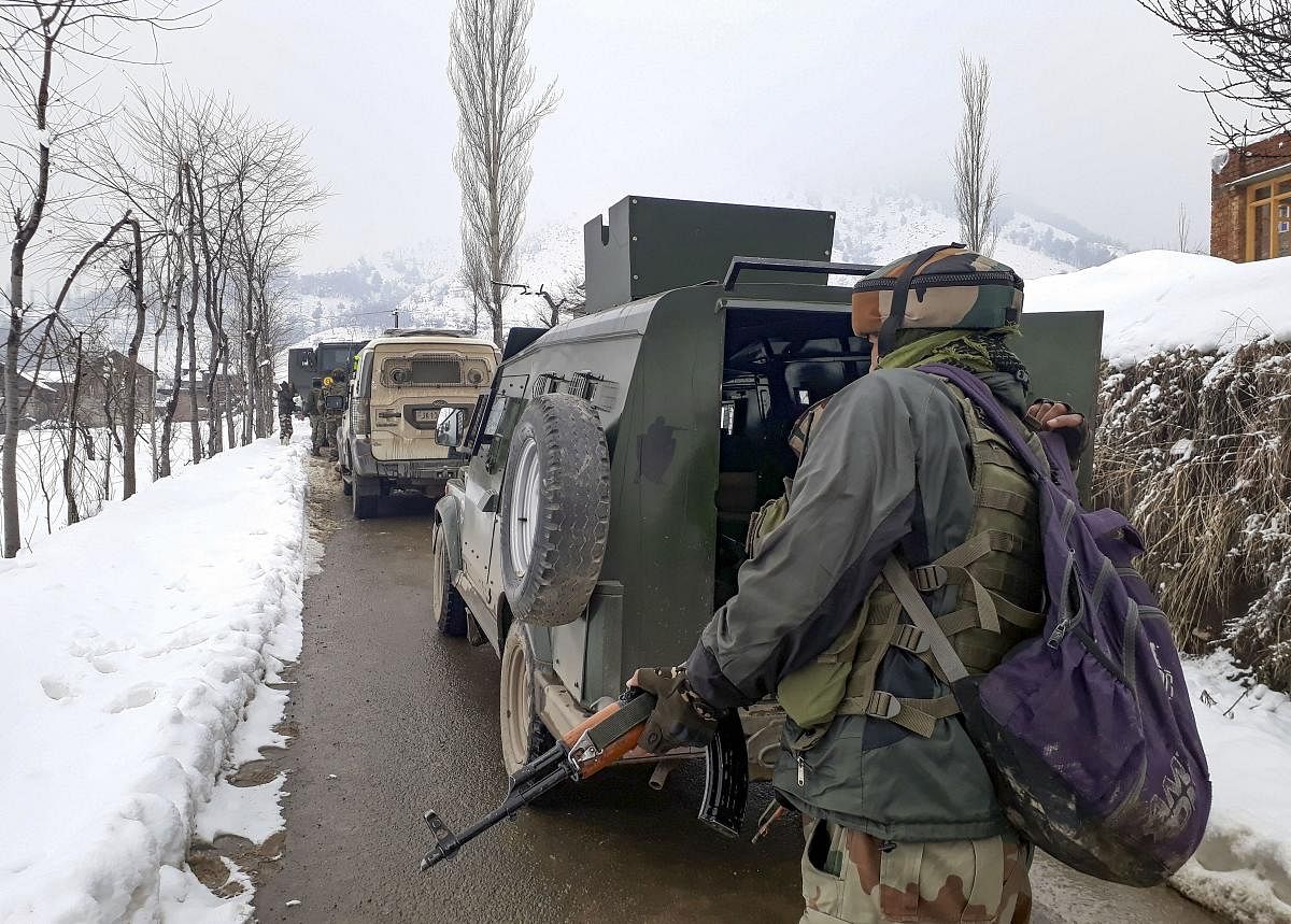 Encounter in Jammu and Kashmir(PTI Photo)