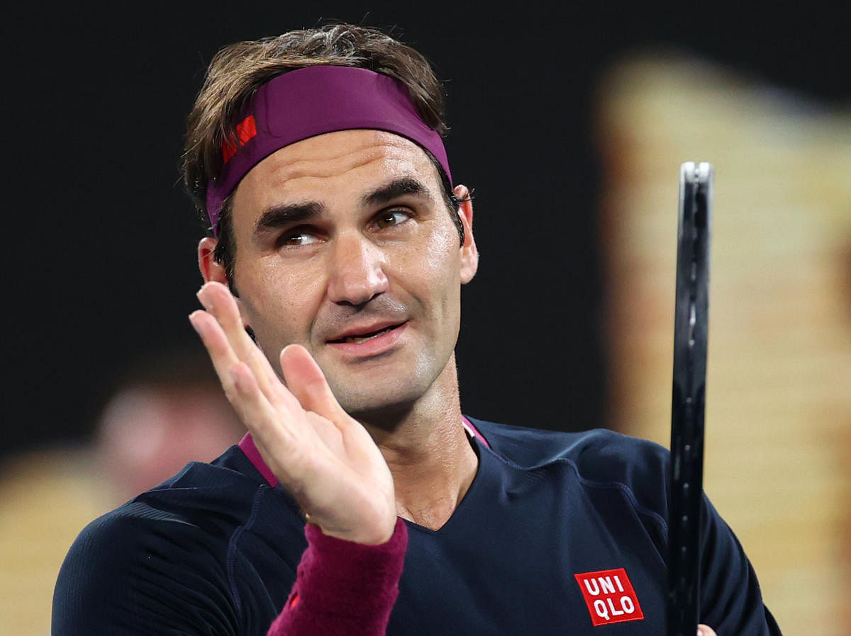 Roger Federer. (Reuters photo)