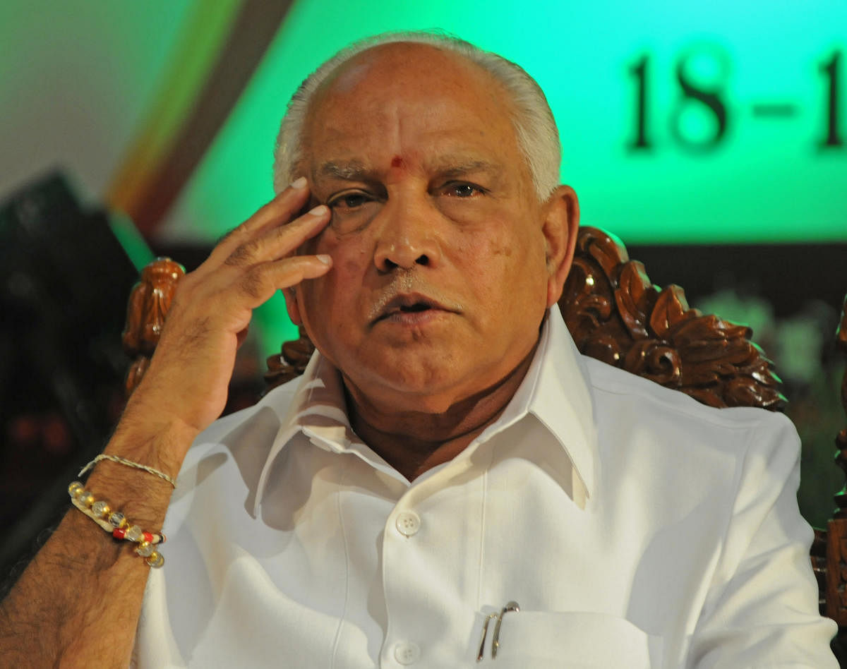 Ahead of the CM B S Yediyurappa's arrival, ministerial aspirants openly lamented the delay in the Cabinet expansion. (DH File Photo/Photo by S K Dinesh)