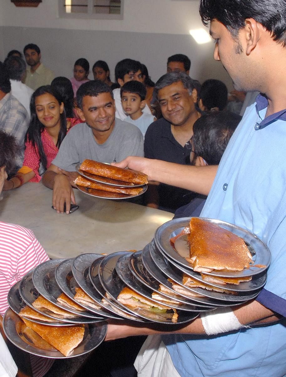 Vidyarthi Bhavan is one of the restaurants  that will participate in the food mela.