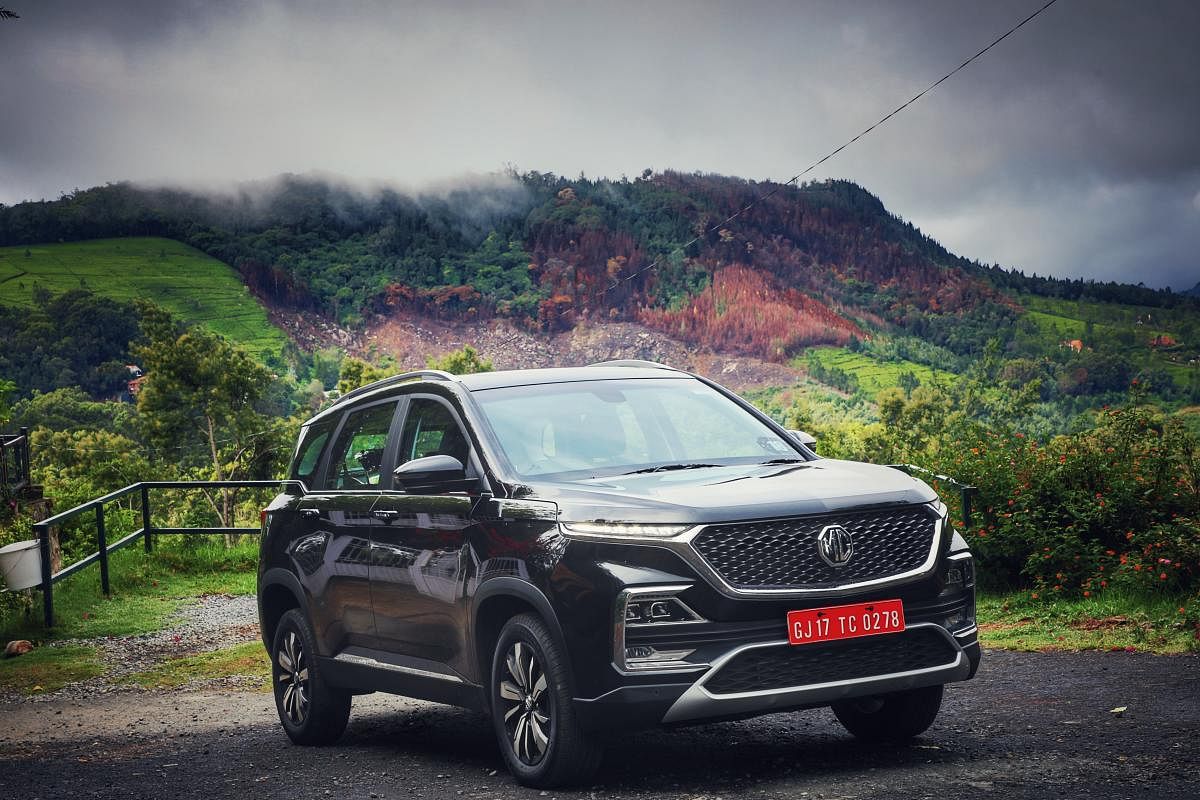 MG Hector picture (DH Photo)
