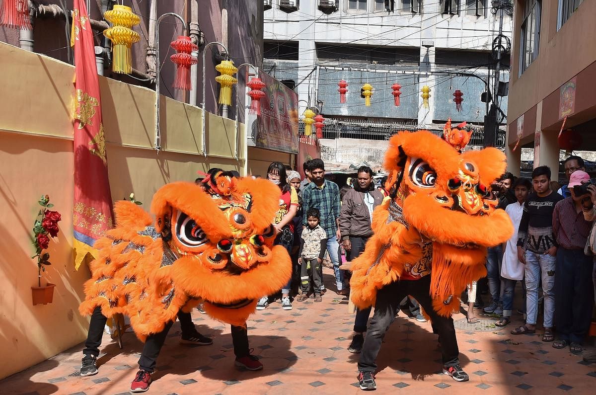 Chinese nationals in the city say the New Year celebrations are grander in Kolkata, where there is a larger Chinese community, compared to the 500-odd expats in Bengaluru.