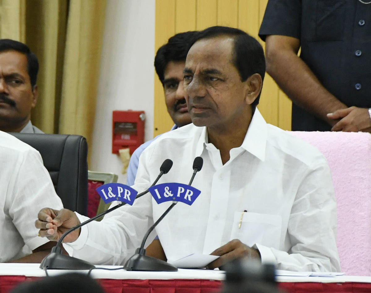 Telangana Chief Minister K Chandrasekhar Rao. (DH Photo)