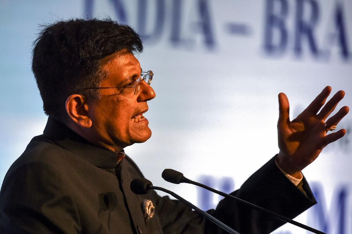 Commerce and Industry Minister Piyush Goyal. (AFP Photo)