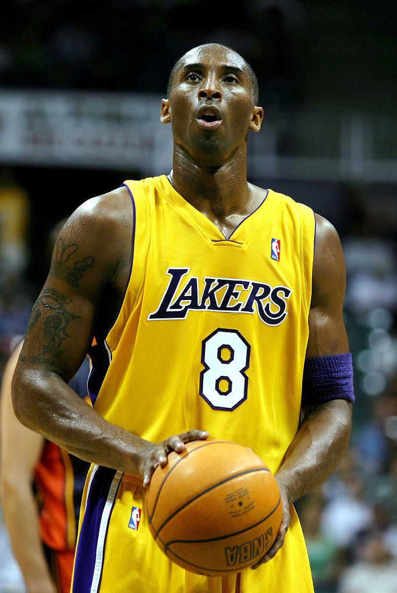 NBA star Kobe Bryant during a match. (AFP Photo)