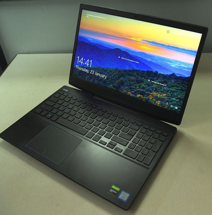 Dell G3 gaming laptop. Credit: DH Photo/ Srikanta Sharma R 