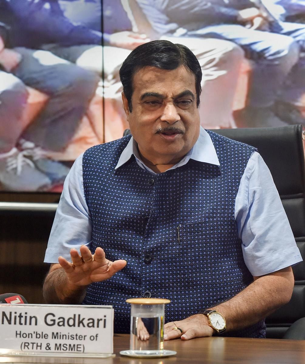 "If we want to become a USD 5 trillion economy, we have to increase the domestic production of these things instead of importing them," said Gadkari. (PTI Photo)