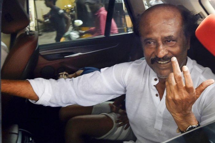 Rajinikanth is one of the biggest names in Indian cinema. (Credit: PTI file photo)