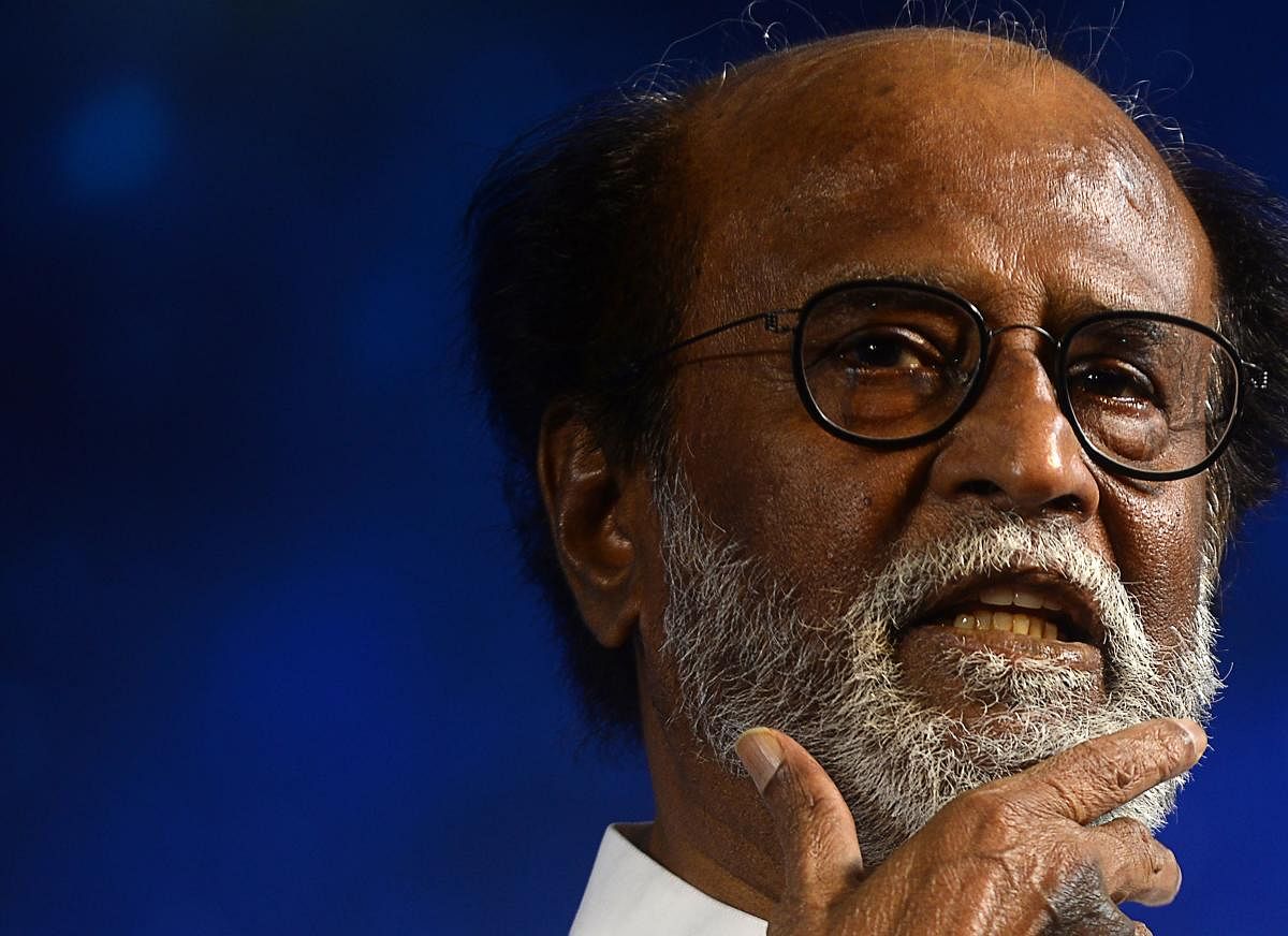Superstar Rajinikanth suffered minor injuries when he was shooting for the Man vs. Wild documentary in the Bandipur Tiger Reserve in Karnataka. (PTI File Photo)