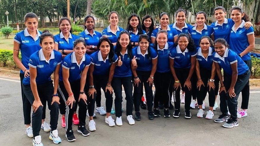  Indian Women's Hockey team (Twitter/@KirenRijiju)