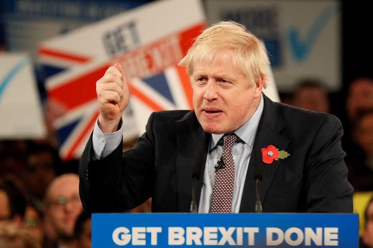 Britain's Prime Minister Boris Johnson (AFP Photo)