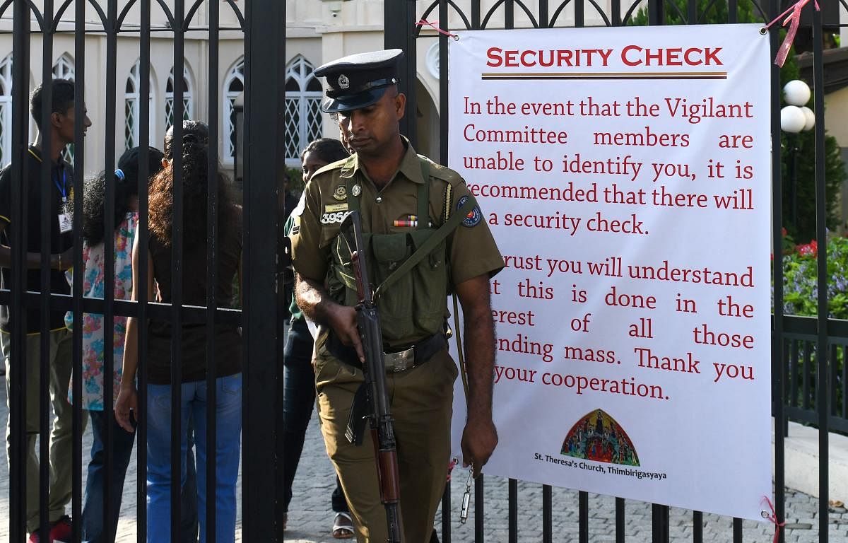  Easter attacks in Colombo (AFP Photo)