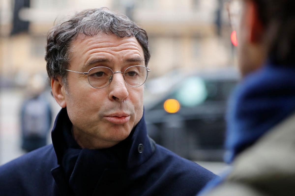 This file photo taken on January 21, 2019 shows French-Algerian businessman Alexandre Djouhri arriving at Westminster Magistrates court in central London to attend an extradition hearing. - Britain justice ordered on January 22, 2020 the extradition to France of Djouhri, arrested in London in connection with the investigation into alleged illegal Libyan financing of Nicolas Sarkozy's 2007 French presidential election campaign. AFP