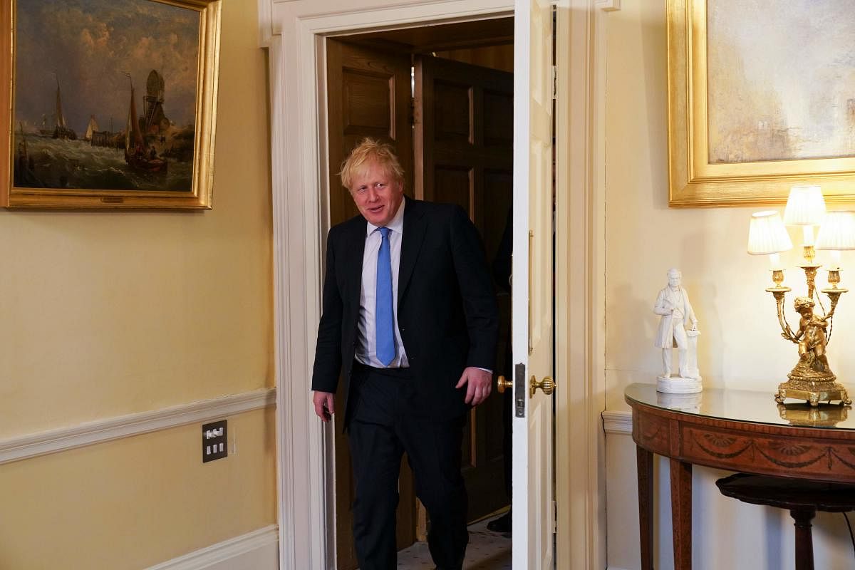 British PM Boris Johnson. AFP photo