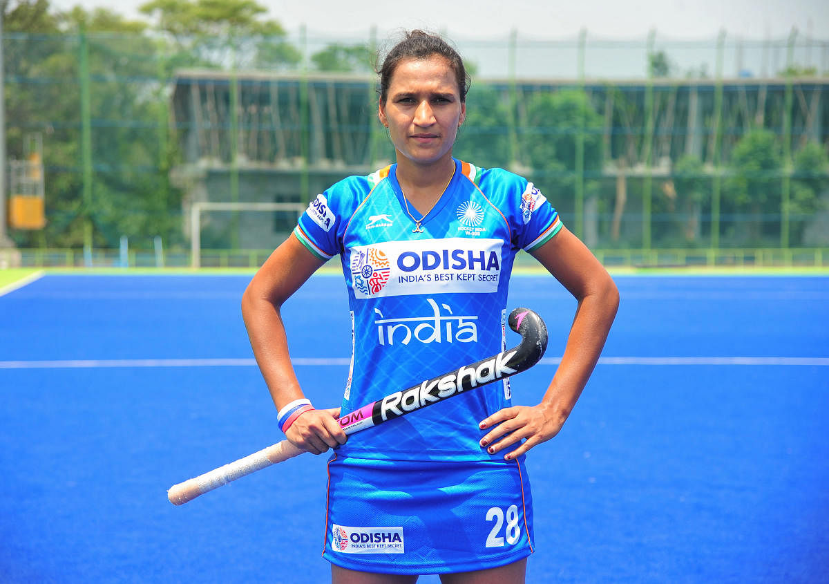 Indian women's team captain Rani Rampal on Thursday became the first-ever hockey player to win the prestigious 'World Games Athlete of the Year' award. (PTI file Photo)